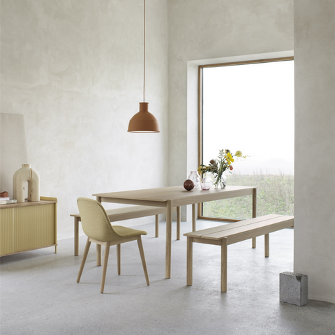 Linear Wood Table - MUUTO |  Scandinavian dining room | Scandinavian Furniture from Danish Design Brands 