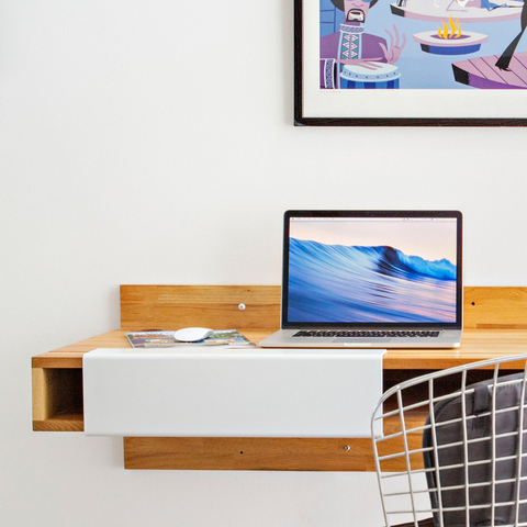 Wall Mounted Desk - LAX Series | Modern Home Office Desks, Desk Accessories, and Lighting