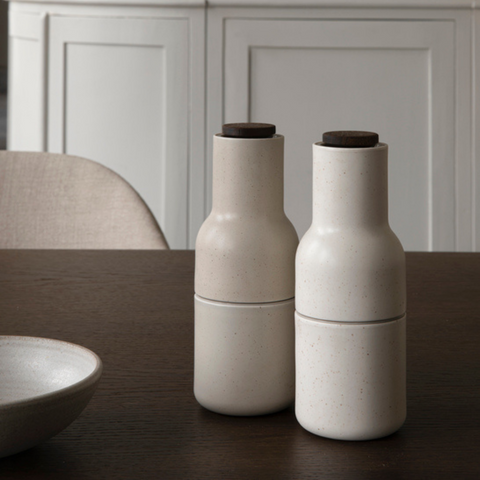 MENU Design Bottle Grinder Set | Batten Home Minimalist Kitchen Accessories