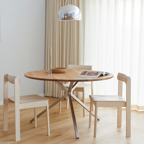 Frisbee Table - Form and Refine |  Scandinavian dining room table | Scandinavian Furniture from Danish Design Brands 