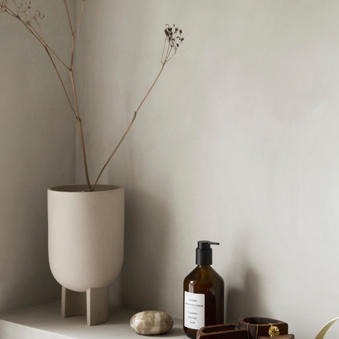 Serene Flowerpots | Kristina Dam Studio sculptural minimalism - Batten Home