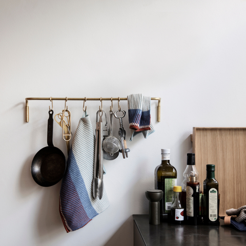 Kitchen Rod - Ferm Living | Minimalist Kitchen Accessories - Batten Home Authentic Scandinavian Design