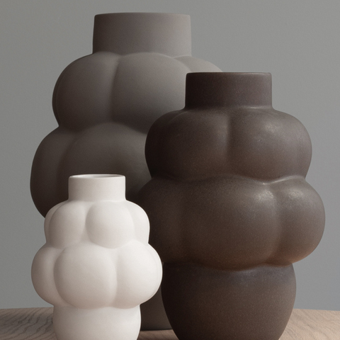 Balloon Ceramic Vases - LOUISE ROE Copenhagen at Batten Home