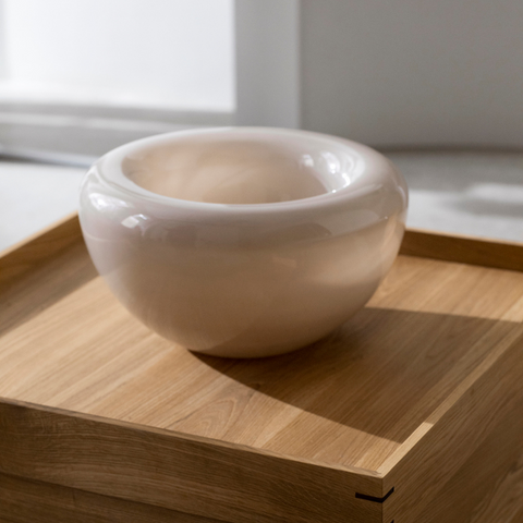Large Opal Bowl | Kristina Dam Studio sculptural minimalism - Batten Home