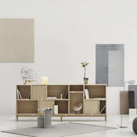 MUUTO Design - Storage Furniture - Stacked Storage System Configuration Seven | Batten Home
