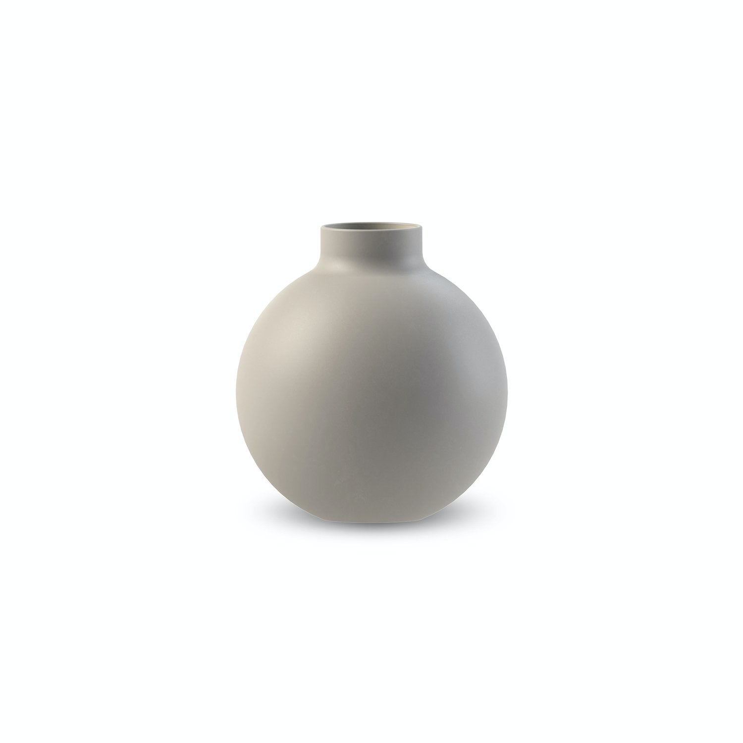 COOEE Design Collar Vase Light Grey 12cm - Batten Home