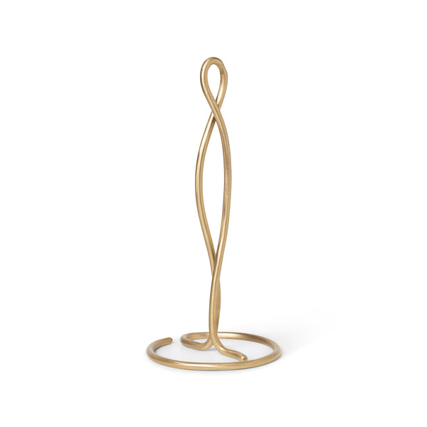 Ferm Living Curvature Toilet Paper Holder - Brass