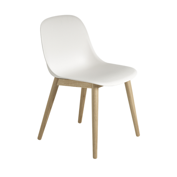 Visu Wide Chair - Wood Base  A breath of leisurely design