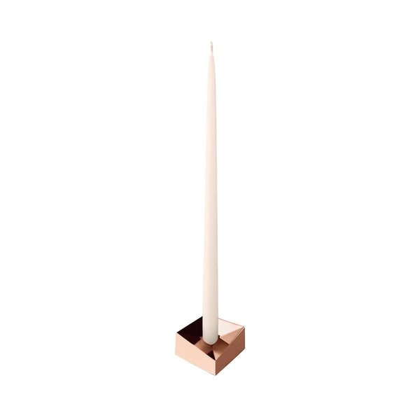 Stoff LED Flameless Taper Candle in Sand - Box with 2 Candles – Amiramour