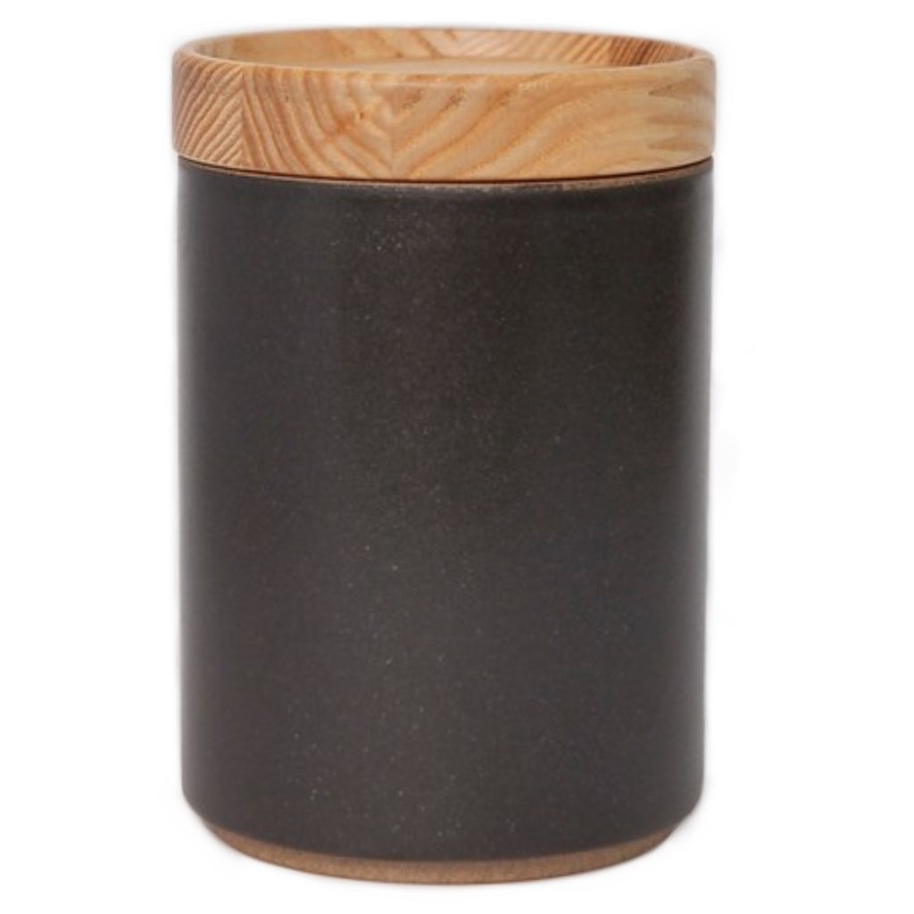 Hasami Porcelain Container in Black - Batten Home
