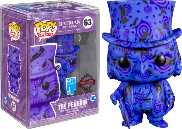 Funko Pop! Batman Returns (1992) - Penguin Artist Series with Pop!  Protector #63 | The Amazing Collectables