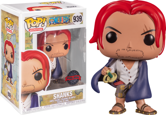 Funko Pop One Piece Shanks 939 Chase Chance The Amazing Collectables