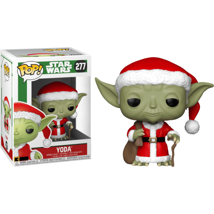 funko pop yoda christmas