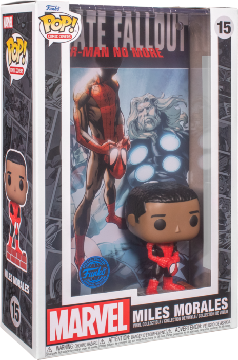 Funko Pop! Comic Covers - Spider-Man - Miles Morales Ultimate Fallout #15 |  The Amazing Collectables