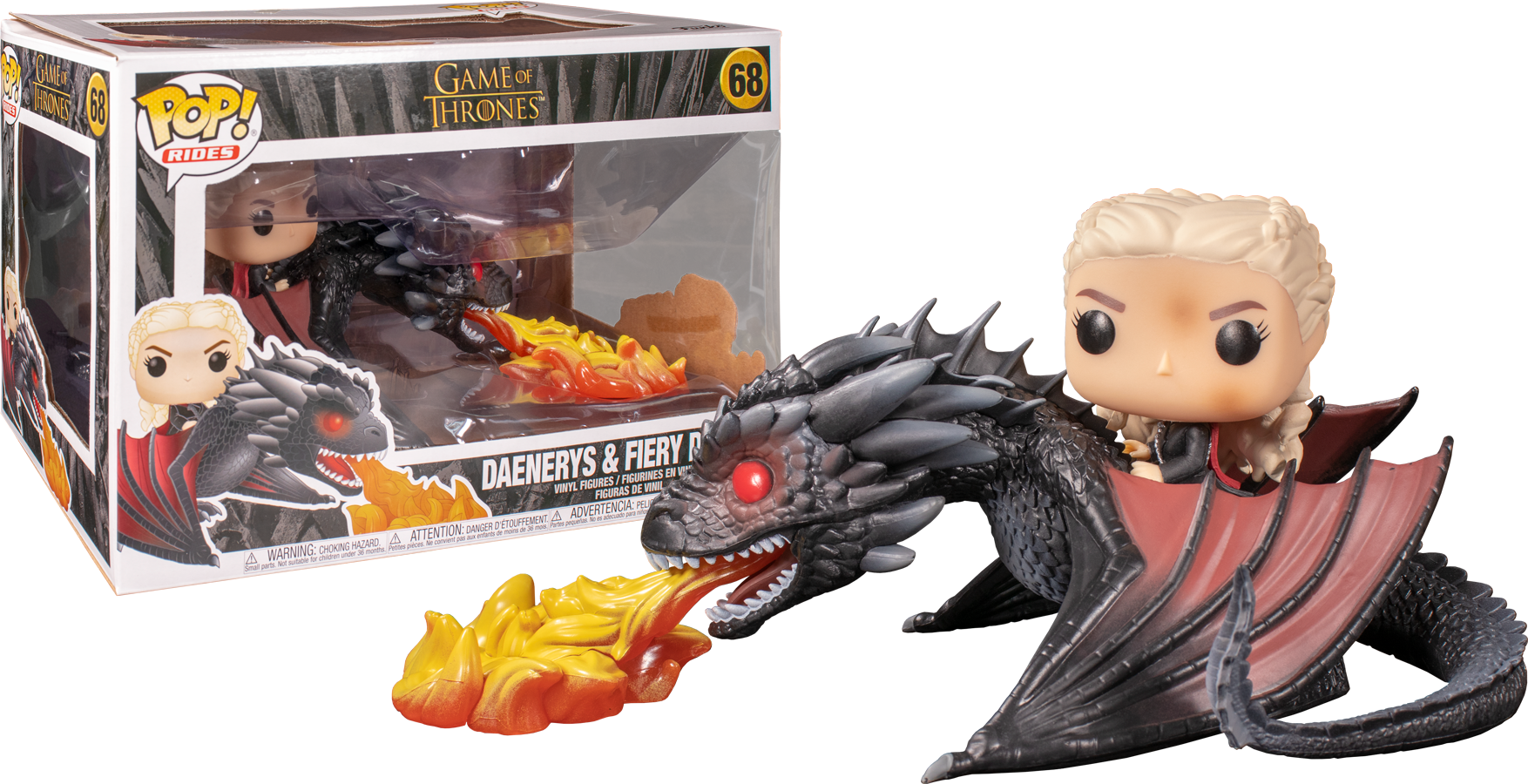 funko pop game of thrones daenerys & drogon