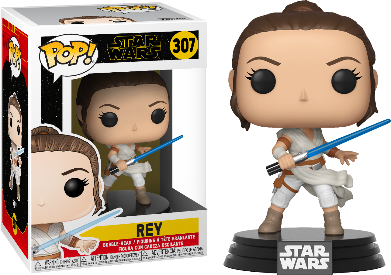 Funko Pop Star Wars Episode Ix The Rise Of Skywalker Rey 307 The Amazing Collectables