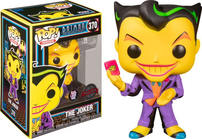 Funko Pop! Batman: The Animated Series - The Joker Blacklight #370 | The  Amazing Collectables