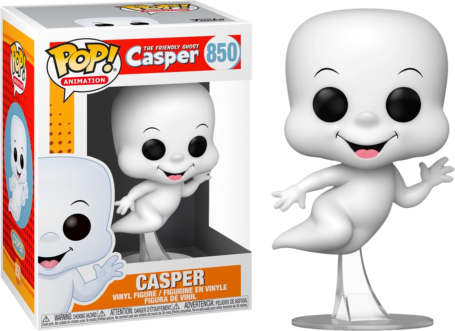 Funko Pop Casper The Friendly Ghost Casper 850 The Amazing Collectables