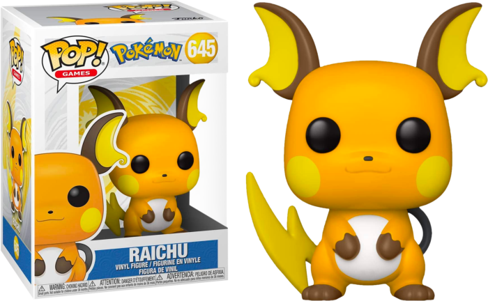Funko Pop Pokemon Raichu 645 The Amazing Collectables