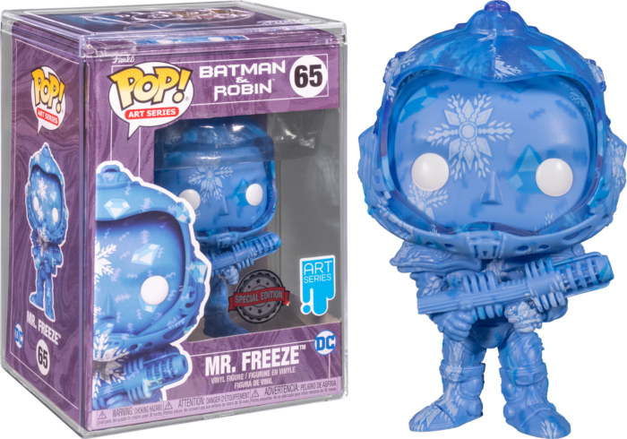 Funko Pop! Batman & Robin (1997) - Mr. Freeze Artist Series with Pop!  Protector #65 | The Amazing Collectables