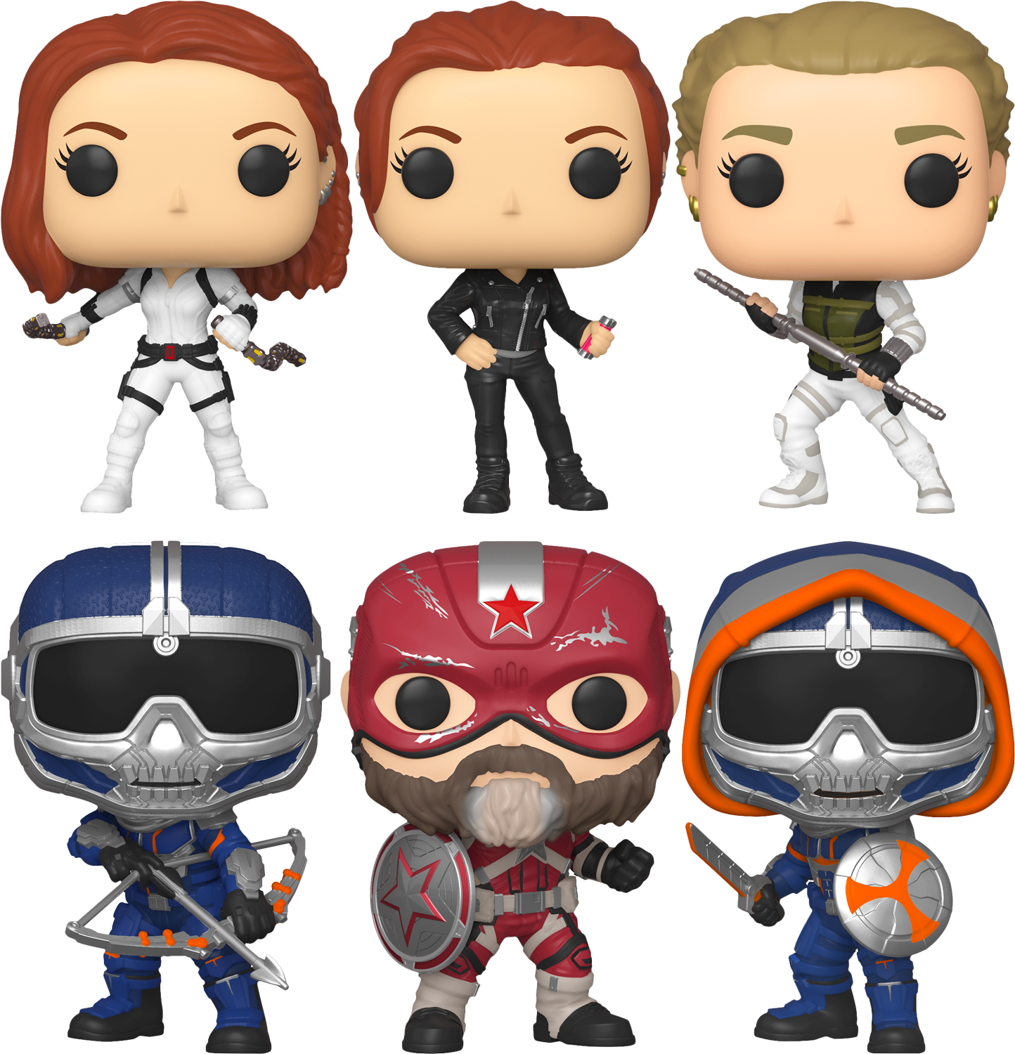 Funko Pop! Black Widow (2020) - The Red Room - Pop! Vinyl Bundle (Set