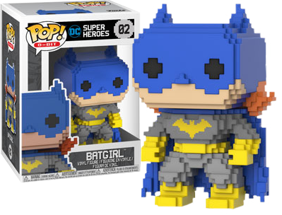 Funko Pop! Batman - Classic Batgirl (Blue) 8-Bit