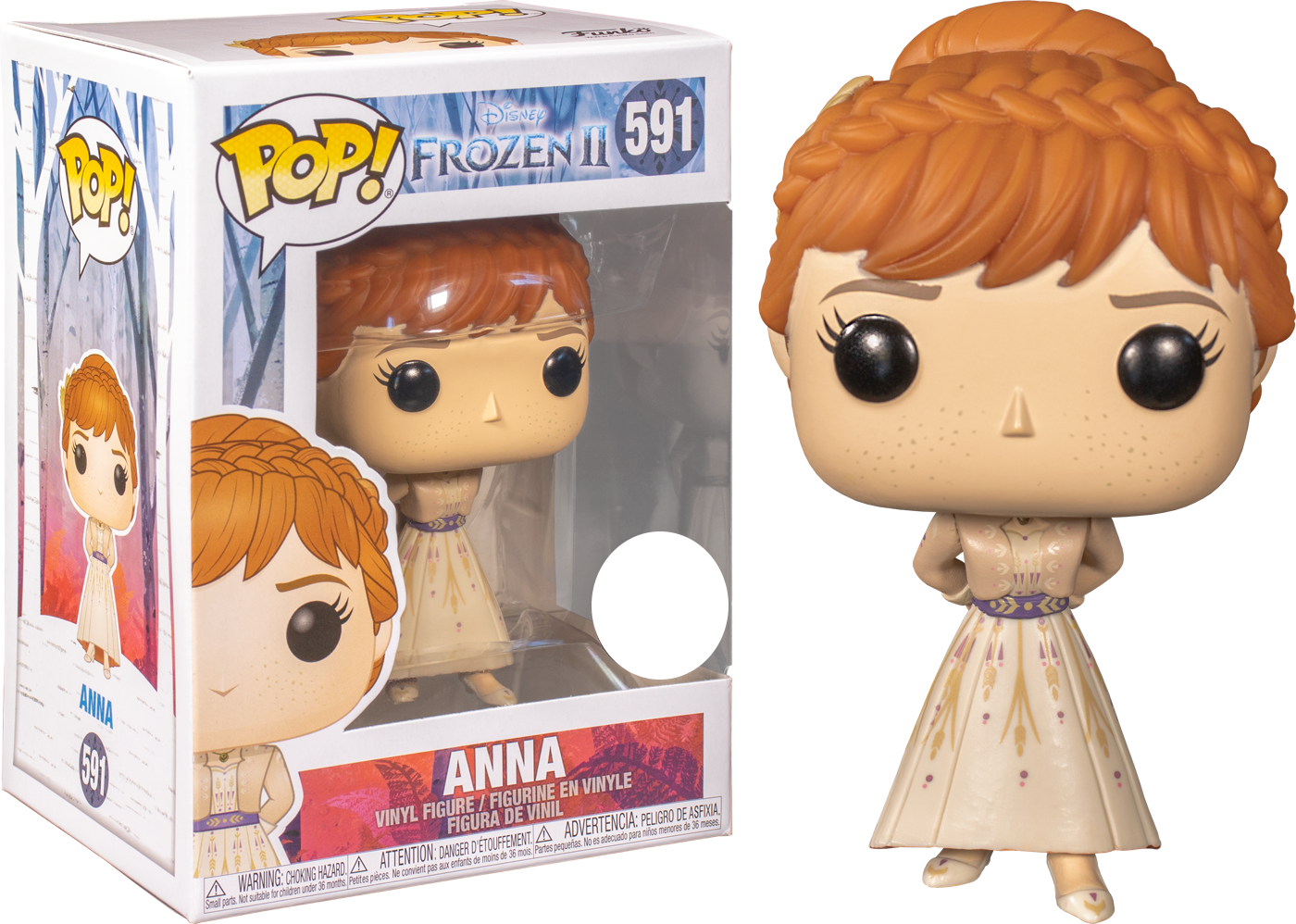 Funko Pop Frozen 2 Anna Formal 591 The Amazing Collectables