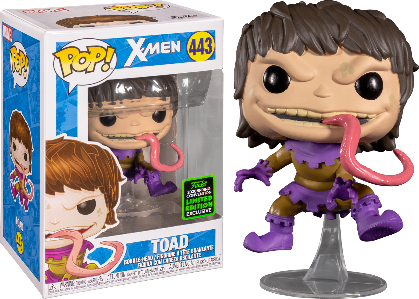 Funko Pop X Men Toad 443 Spring Convention Exclusive The Amazing Collectables