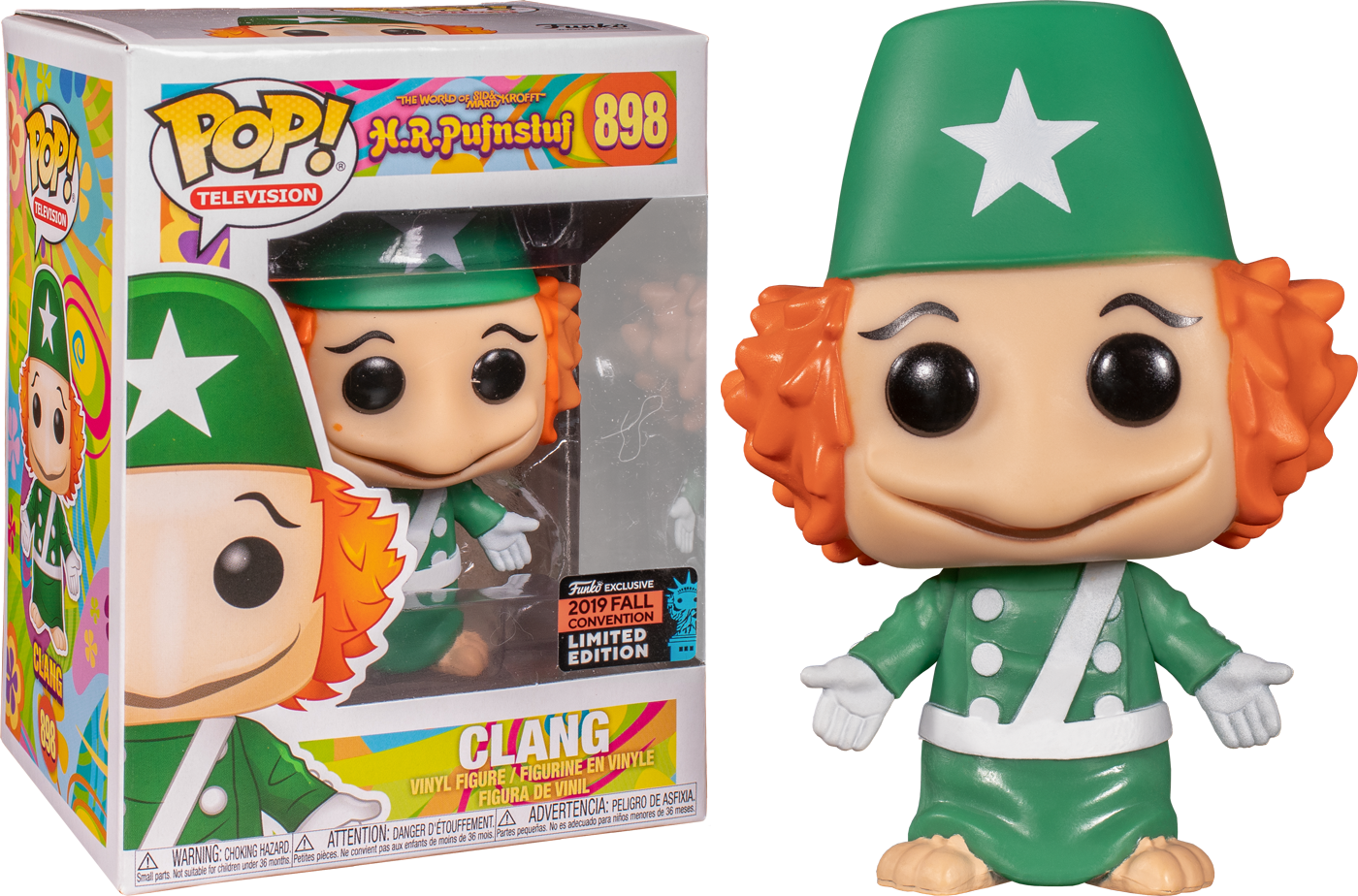 Funko Pop H R Pufnstuf Clang 8 19 Nycc Exclusive The Amazing Collectables