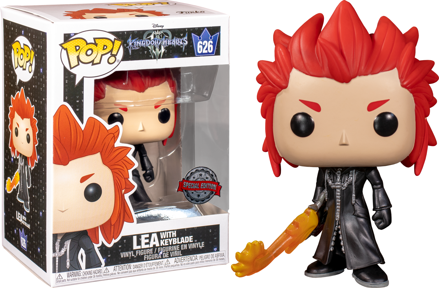 Funko Pop Kingdom Hearts Iii Lea With Keyblade 626 The Amazing Collectables