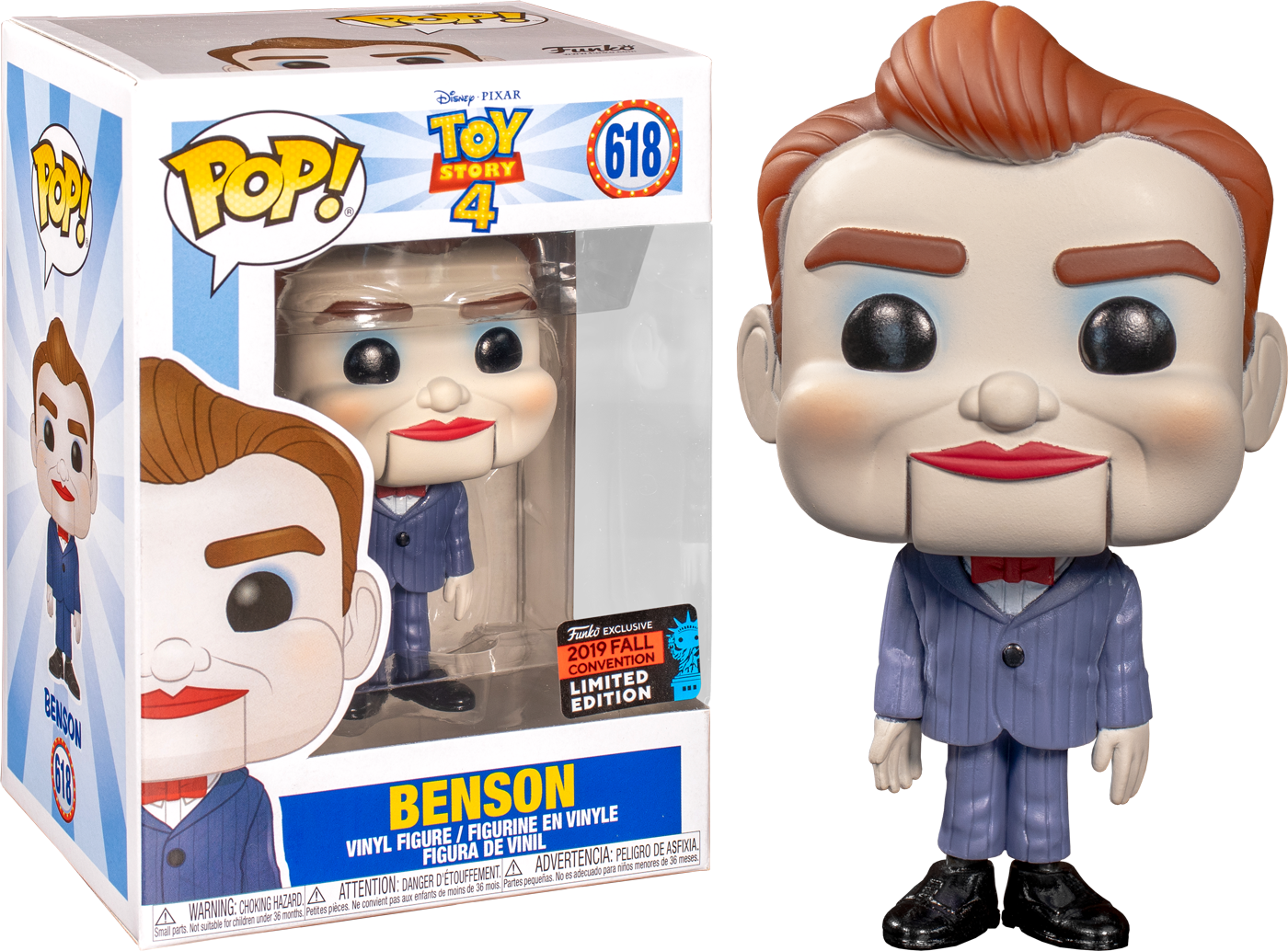 Funko Pop Toy Story 4 Benson 618 19 Nycc Exclusive The Amazing Collectables
