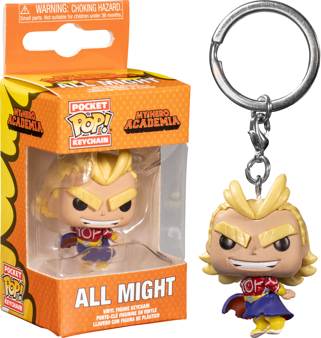 silver all might funko pop