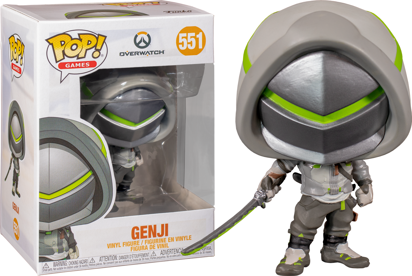 Funko Pop Overwatch Genji With Sword 551 The Amazing Collectables