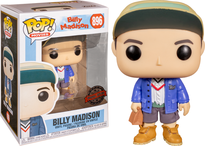 Funko Pop Billy Madison Billy Madison With Lunch Bag 6 The Amazing Collectables