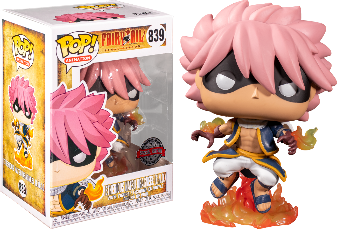 all fairy tail funko pops