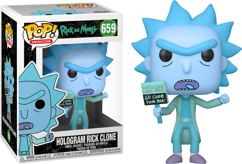 rick and morty pop dolls