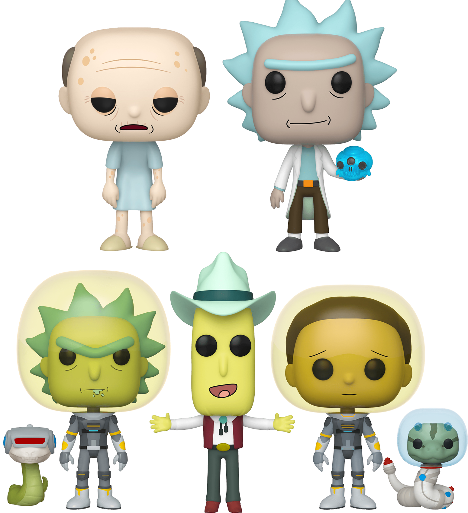 rick e morty funko pop