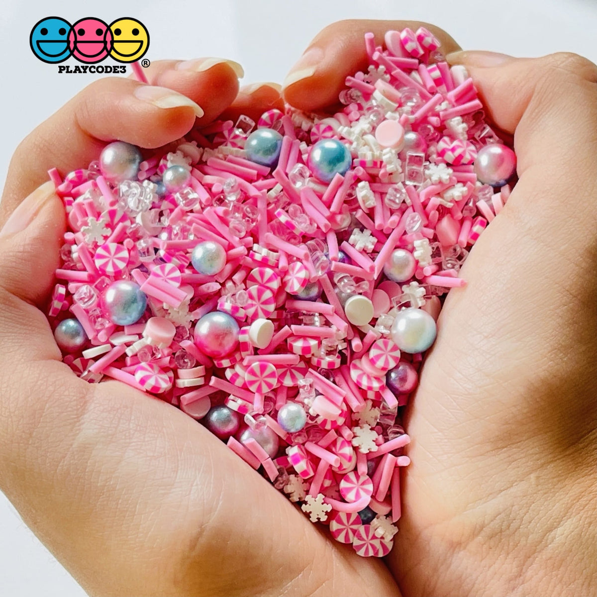 Fake Sprinkle Pastel Color Mix - Polymer Clay Sprinkles, Fimo Slices,  Confetti, Heart & Mouse - Slime Sprinkle, Fake Bake, Shaker Card Filler