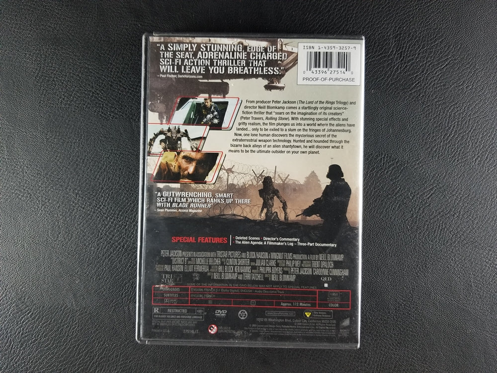 District 9 Dvd 09 Throwback Collectibles