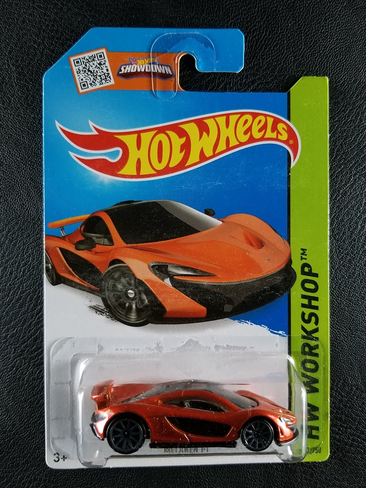 hot wheels mclaren p1 orange