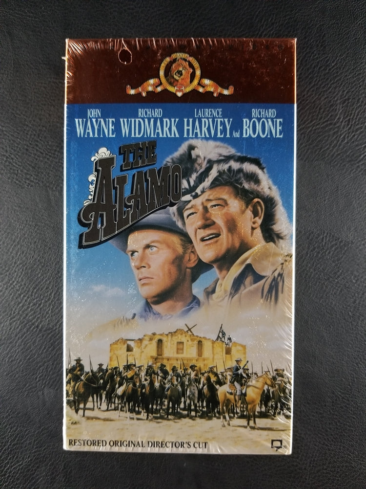 The Alamo [Restored Original Director's Cut] (1992, VHS) [SEALED ...