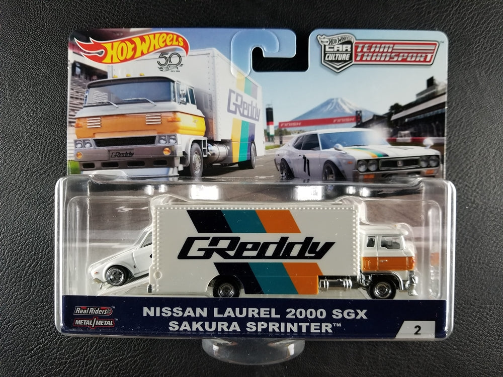 hot wheels team transport nissan laurel