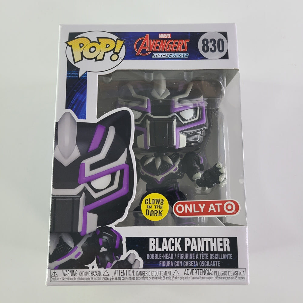 Funko Pop Black Panther 830 Target Exclusive Throwback Collectibles