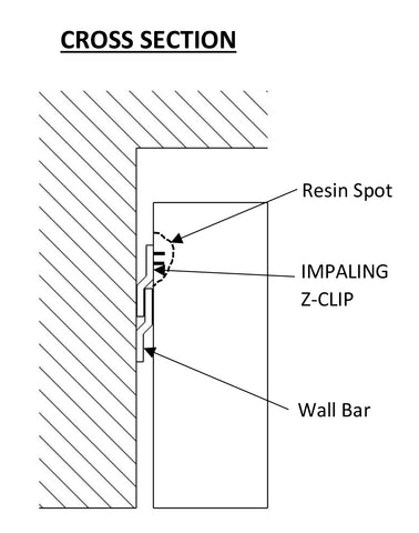 ADW Z-Clip Cross Section