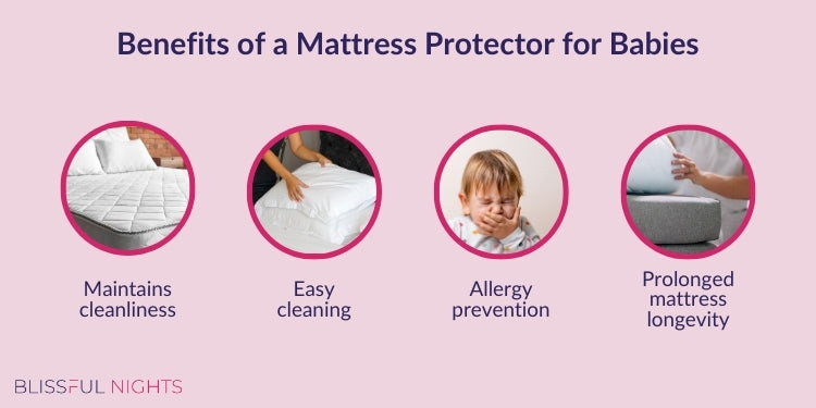 Benefits of a mattress protector for babies