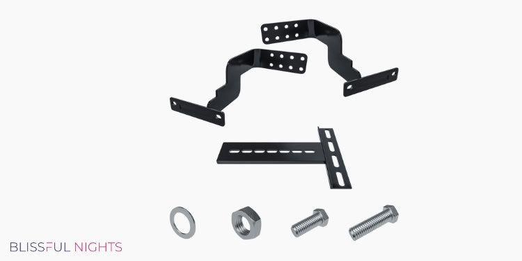 types of bed frame brackets