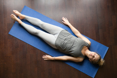 Rest with Savasana - Yoga at Home - majisports