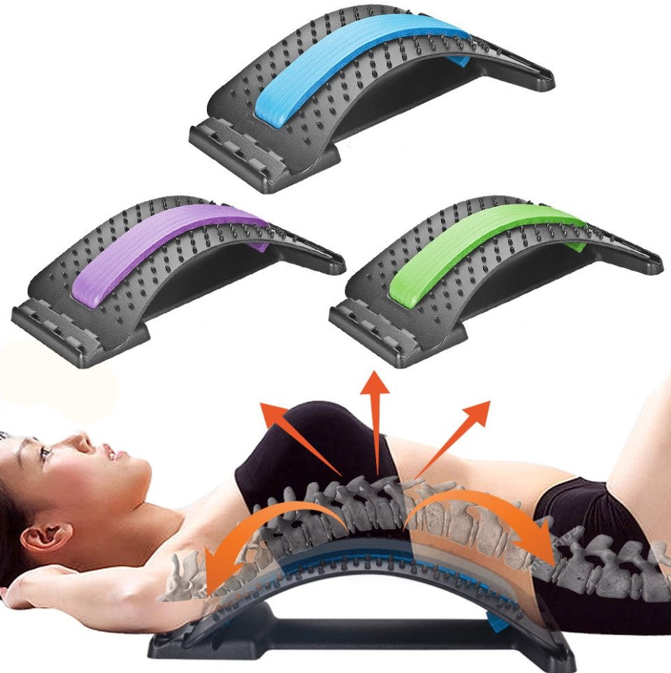 Back Stretcher Pillow - Back Massager For Back Pain Relief, Lumbar