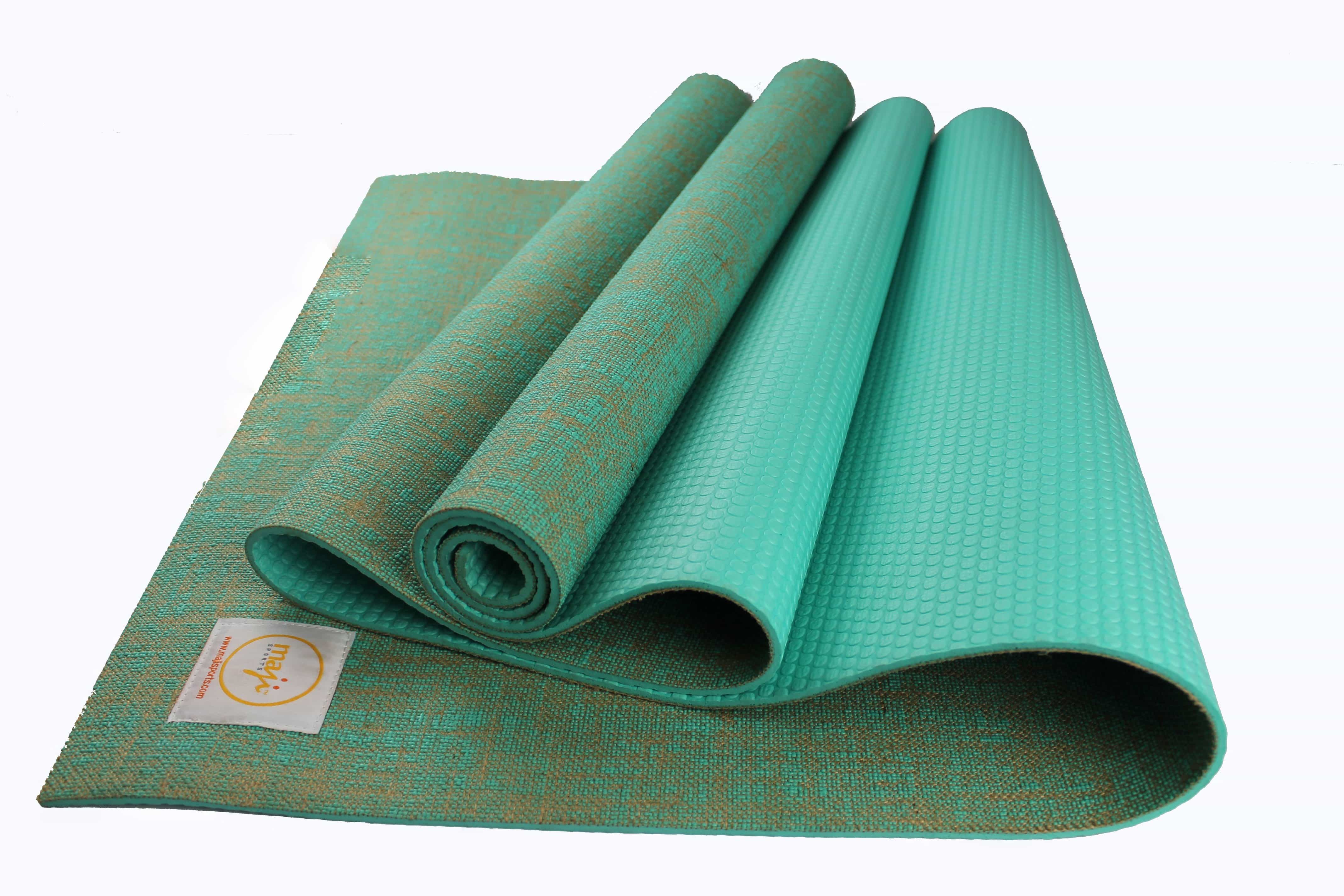 FOILLER Premium Natural Jute Yoga Mat. Organic & Eco India