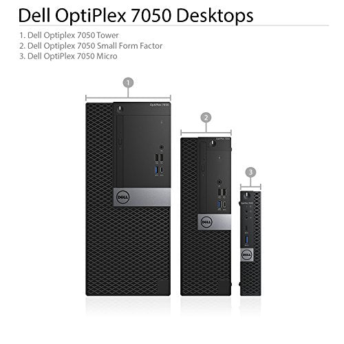 Dell Optiplex 7050 Tower Desktop - 7th Gen Intel Core i7-7700 Quad